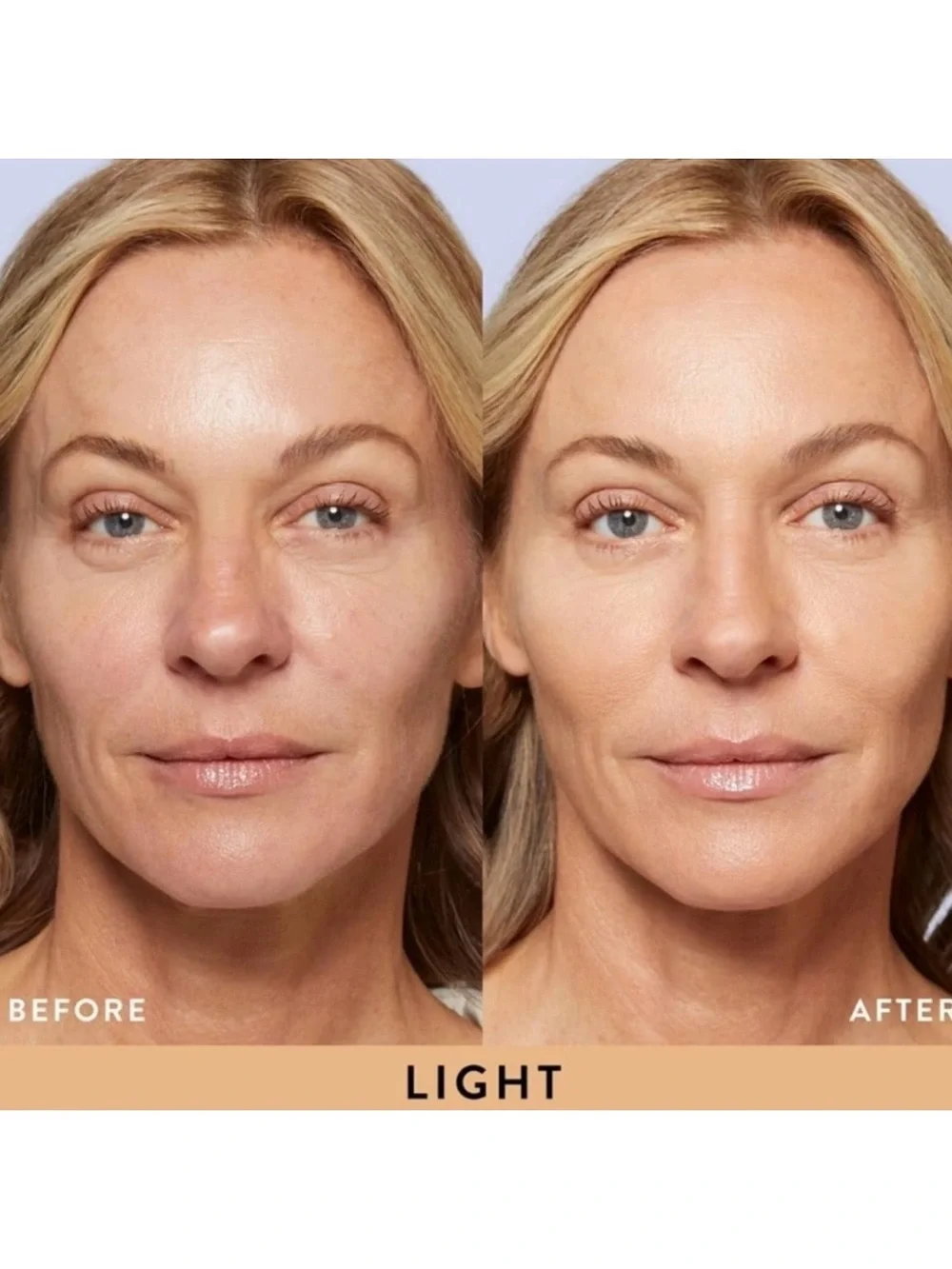 Laura Geller baked balance n brighten color correcting foundation light